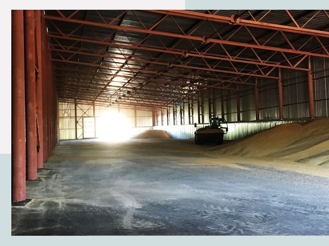 Строительство зернохранилищ в Балахне