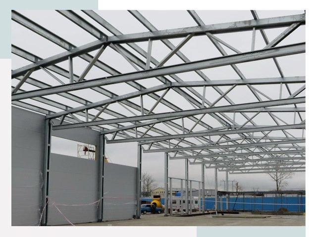 Строительство складов в Балахна от 627 руб. за м²