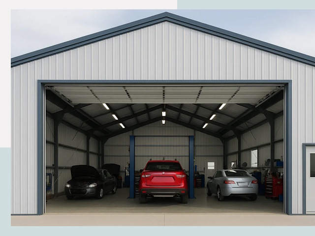 Ангары из сэндвич панелей от 627 руб. в Балахна