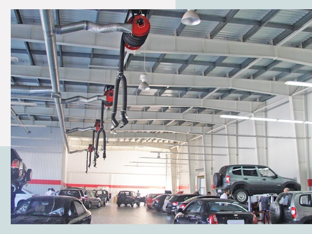 Строительство автосалонов из металлоконструкций от 627 руб.