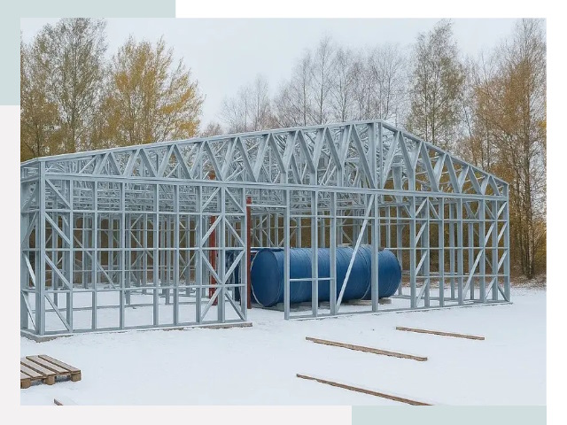 Металлические ангары в Балахне