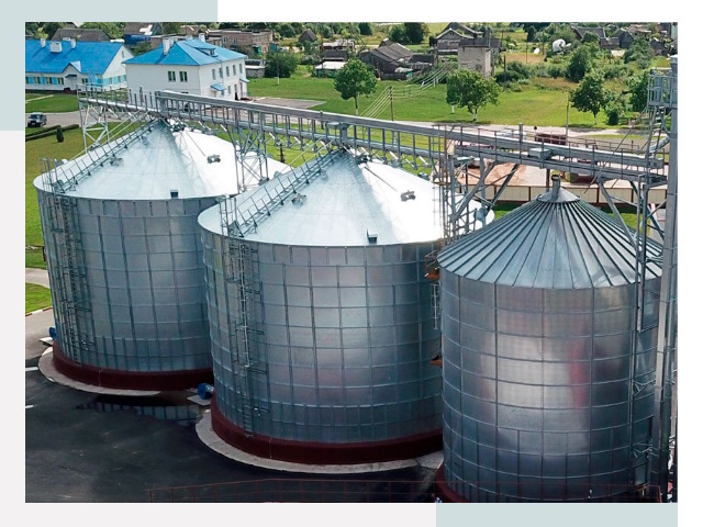 Металлические силосы в Балахне