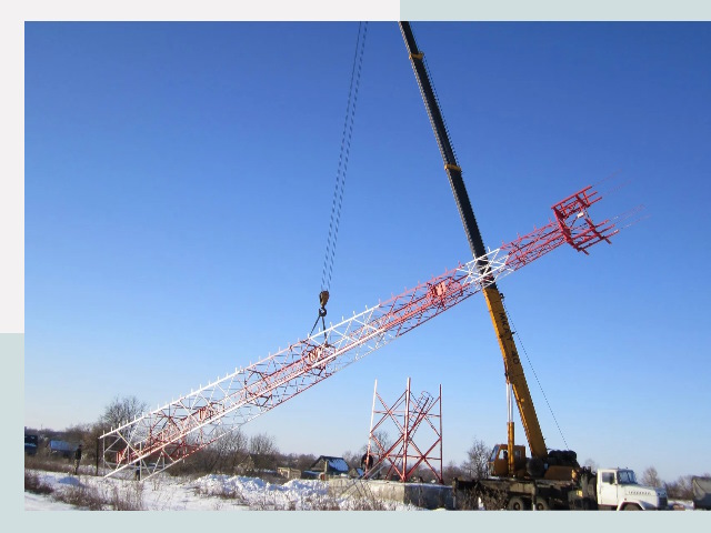 Строительство башен связи в Балахне от 627 руб.