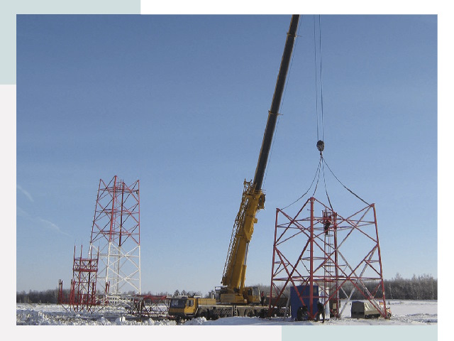 Монтаж вышек связи в Балахне