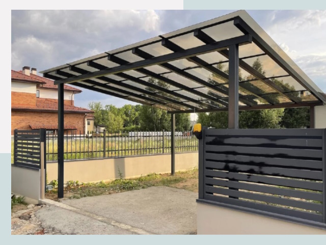 Металлические навесы в Балахна от 627 руб. за м²