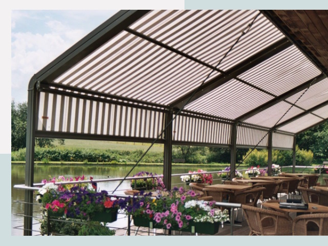 Элегантные навесы для кафе от 627 руб в Балахна