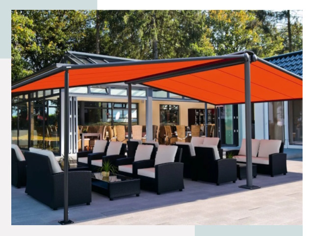 Навесы для кафе и ресторанов в Балахне