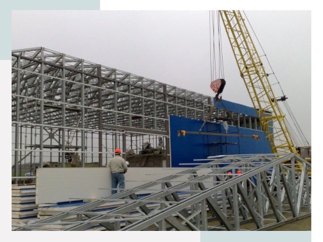 Монтаж ангаров в Балахне